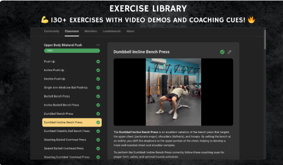 Lifetime Access Beginner Strength Community Portal