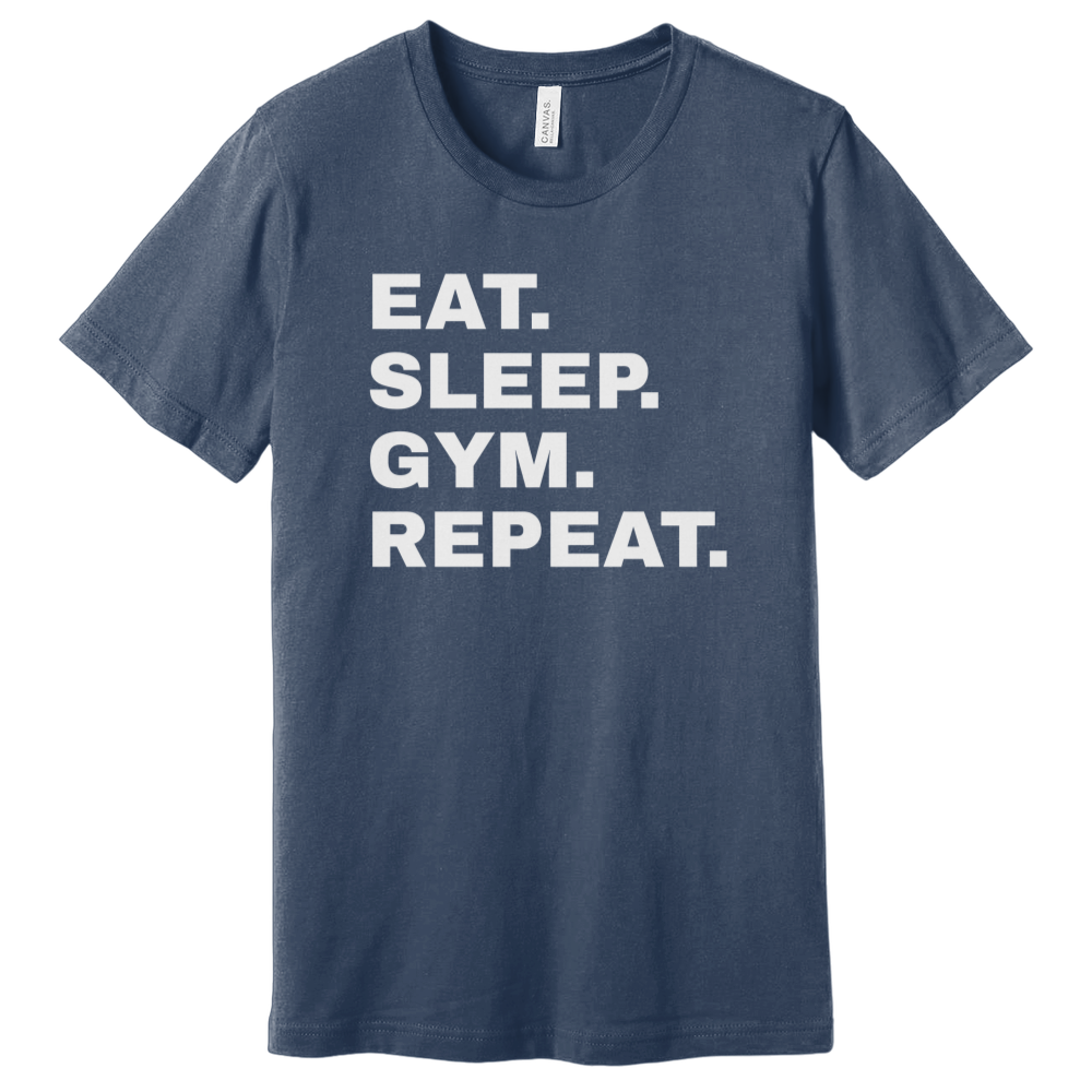 Eat Sleep Gym Repeat T-Shirt